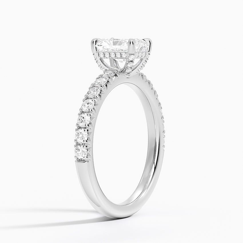 Olympia Half Coverage Diamond Ring