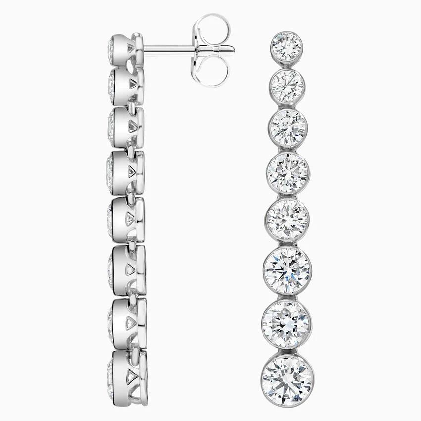 Сережки з діамантами Colette
