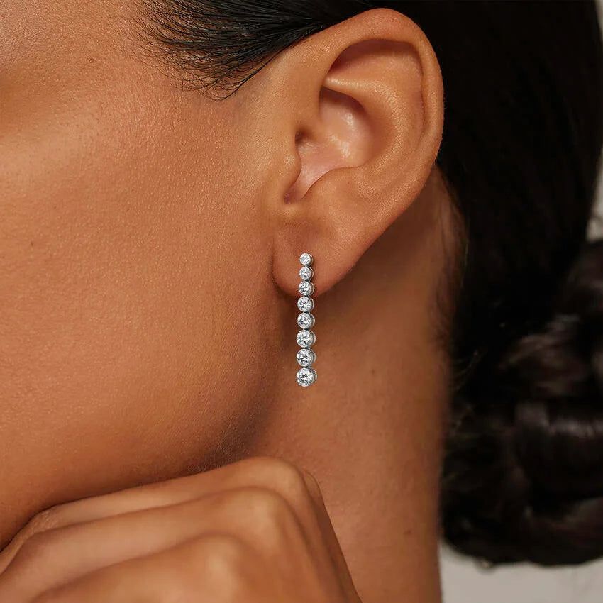 Сережки з діамантами Colette
