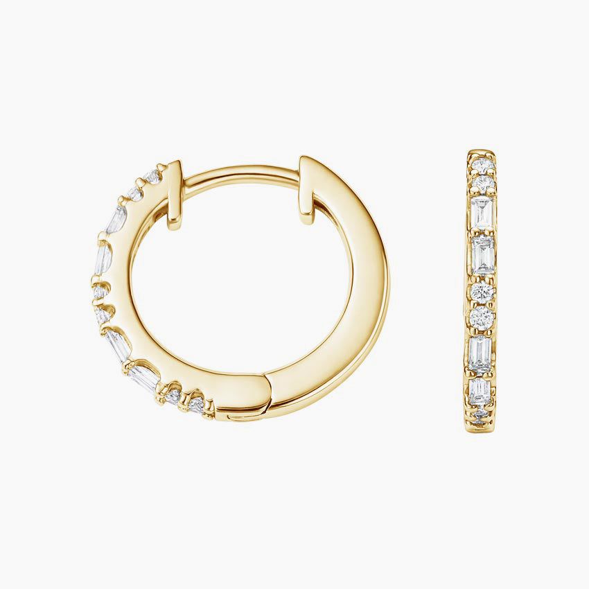 Сережки пусети з діамантами Luxe Allegra