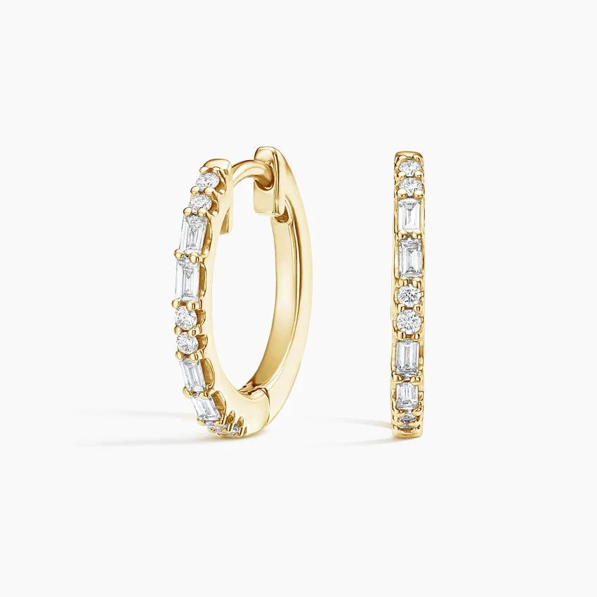Сережки пусети з діамантами Luxe Allegra