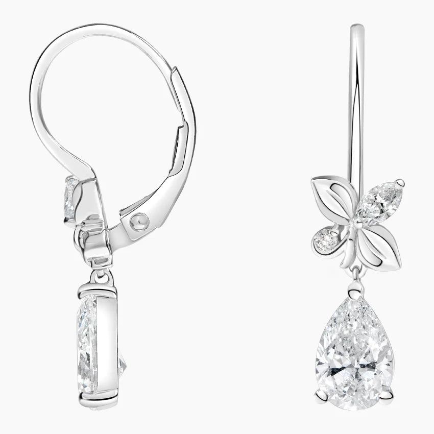 Сережки з діамантами Calla