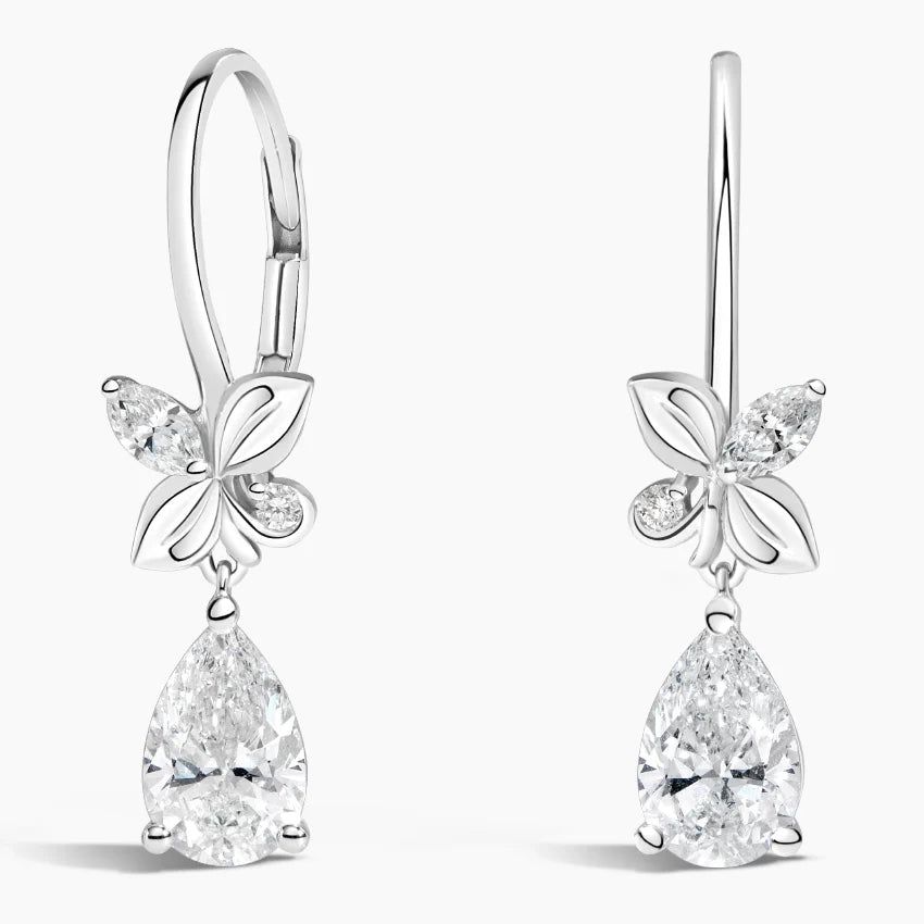 Сережки з діамантами Calla