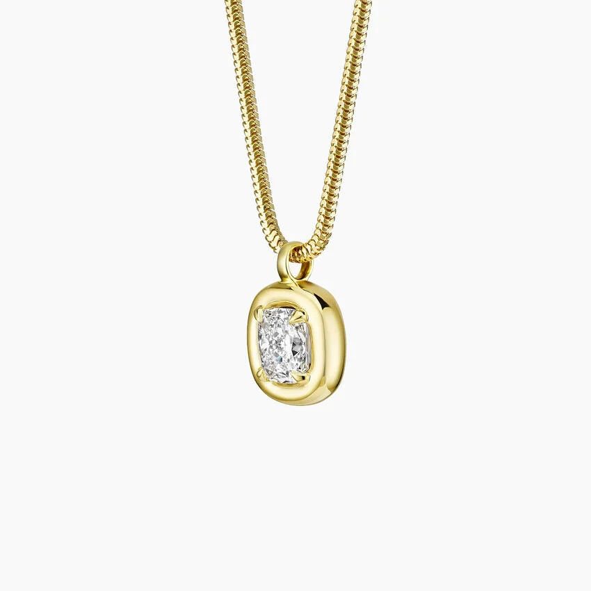 Кольє з діамантом Andrea Cushion Cut